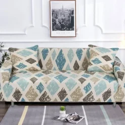Comfort u0026 Style Gadgets Für Zuhause-Bunter rutschfester Sofabezug – moderner Möbelschutz