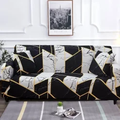 Comfort u0026 Style Gadgets Für Zuhause-Bunter rutschfester Sofabezug – moderner Möbelschutz