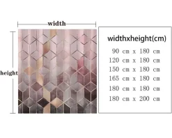 Aqua Essence Badezimmer-Caesar Duschvorhang – Elegantes römisches Badezimmerdekor