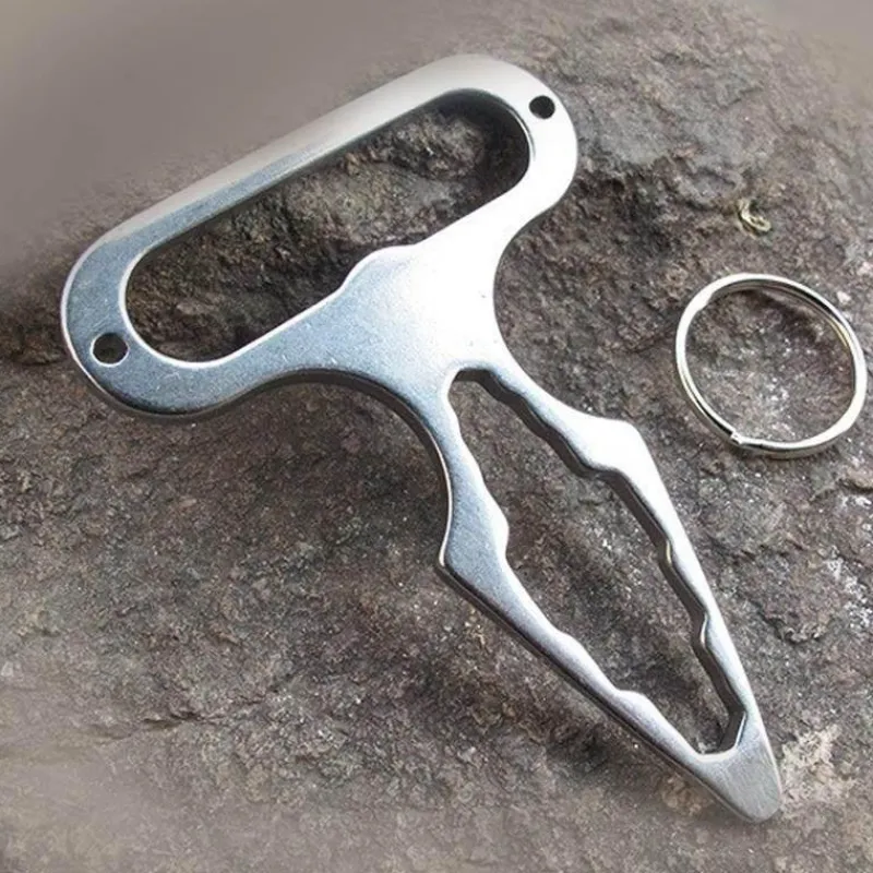 The Outdoor Vault Camping-Werkzeuge|Outdoor-Artikel-Camping-Schraubenschlüssel aus Edelstahl – Multifunktionales Outdoor-Dienstprogramm