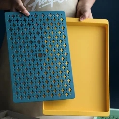 Tom Wohndeko|Küche & Esszimmer-Campora Modern Drain Storage Trays – Eco-Friendly PC Organizer