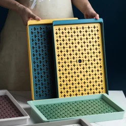 Tom Wohndeko|Küche & Esszimmer-Campora Modern Drain Storage Trays – Eco-Friendly PC Organizer