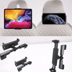 Wild u0026 Free Gear Autozubehör|Automobilindustrie-Car Assister Einziehbarer Telefonhalter für den Rücksitz