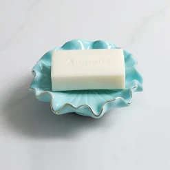 Tom Wohndeko|Badezimmer-Carivelle Ceramic Decorative Dish – Gold-Edged Jewelry & Trinket Tray