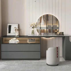 The Lounge Loft Möbel-Carmen Frisiertisch – Eleganter Schminktisch mit Spiegel