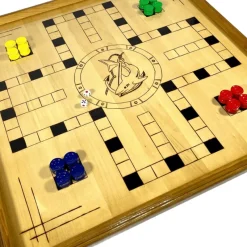 Tabletop Artistry Spielzeug & Spiele-Carrom Board Game, Wooden Board Game, Intelligent Gift
