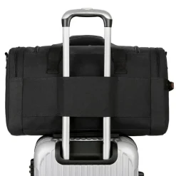 BagAura Taschen & Geldbörsen-Carry-On Duffel – Reisetasche mit Trolley-Hülle & Gepäckfach