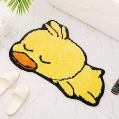Soft Steps Badezimmer-Cartoon Absorbent Floor Mat - Fun Decorative Rug for Home