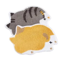Soft Steps Badezimmer-Cartoon Absorbent Floor Mat - Fun Decorative Rug for Home