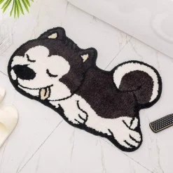 Soft Steps Badezimmer-Cartoon Absorbent Floor Mat - Fun Decorative Rug for Home