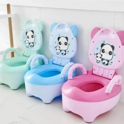 Aqua Essence Badezimmer-Cartoon Baby Potty Training Seat - Comfy Kids Bathroom Accessory