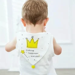 Kinder The Decor Haven Kinderwagen & Zubehör|Babykleidung-Cartoon Baby Schweißtuch - Süßes saugfähiges Babylätzchen