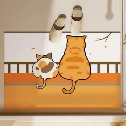 Soft Steps Badezimmer-Cartoon Diatom Mud Bath Mat - Absorbent Anti-Slip Bathroom Mat