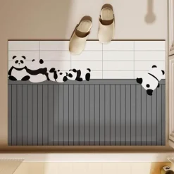 Soft Steps Badezimmer-Cartoon Diatom Mud Bath Mat - Absorbent Anti-Slip Bathroom Mat