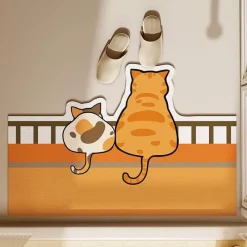 Soft Steps Badezimmer-Cartoon Diatom Mud Bath Mat - Absorbent Anti-Slip Bathroom Mat