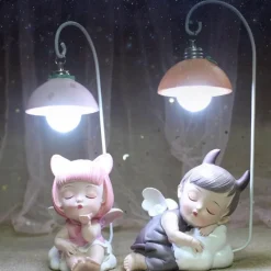 Bright Accents Beleuchtung-Cartoon Engel Nachtlicht - Süßes Kinderzimmer Dekor