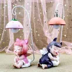 Bright Accents Beleuchtung-Cartoon Engel Nachtlicht - Süßes Kinderzimmer Dekor