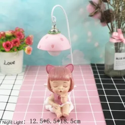 Bright Accents Beleuchtung-Cartoon Engel Nachtlicht - Süßes Kinderzimmer Dekor