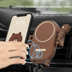 Wild u0026 Free Gear Autozubehör|Automobilindustrie-Cartoon Handyhalter fürs Auto - Lustiges Handyzubehör