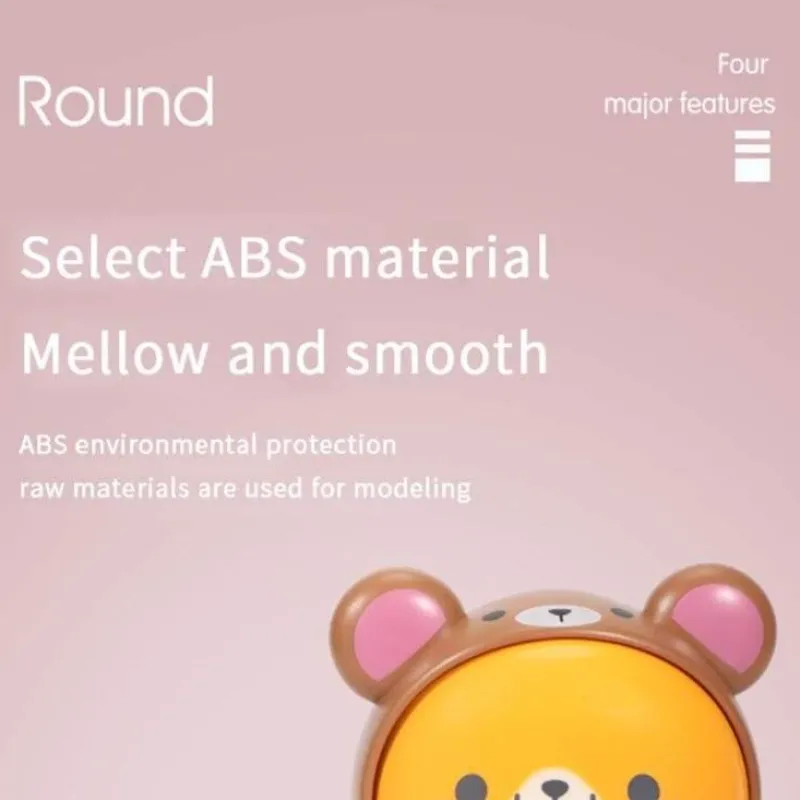 The Decor Haven Gadgets Für Zuhause-Cartoon-Handfächer – süßes, faltbares Design