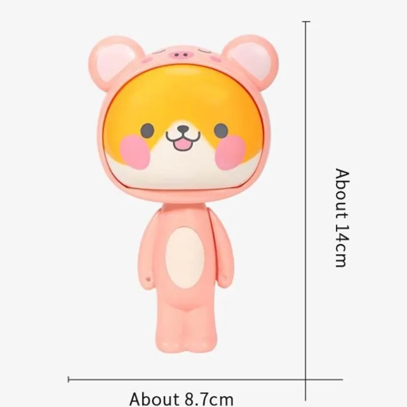 The Decor Haven Gadgets Für Zuhause-Cartoon-Handfächer – süßes, faltbares Design