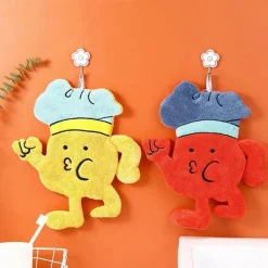 Tom Küche & Esszimmer-Cartoon-Mikrofaser-Handtuch – süßes Küchen- und Badezimmerdekor