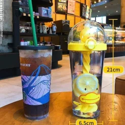 The Culinary Kit Küche & Esszimmer-Cartoon-Mischbecher – 500 ml neuartiger Behälter