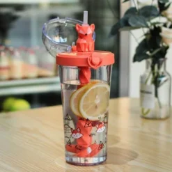 The Culinary Kit Küche & Esszimmer-Cartoon-Mischbecher – 500 ml neuartiger Behälter