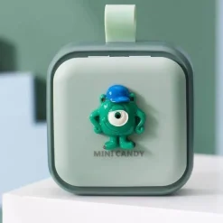 The Relaxation Nook Gesundheits-Gadgets|Gesundheits- Und Entspannungstools-Cartoon-Pillen-Organizer – süße Medikamenten-Reisetasche