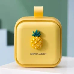 The Relaxation Nook Gesundheits-Gadgets|Gesundheits- Und Entspannungstools-Cartoon-Pillen-Organizer – süße Medikamenten-Reisetasche