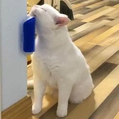 TailTrend Haustierspielzeug-Cat Corner Selbstpflegebürste mit Katzenminze für glückliche, entspannte Katzen
