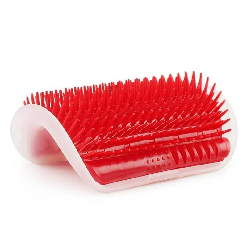 TailTrend Haustierspielzeug-Cat Corner Selbstpflegebürste mit Katzenminze für glückliche, entspannte Katzen