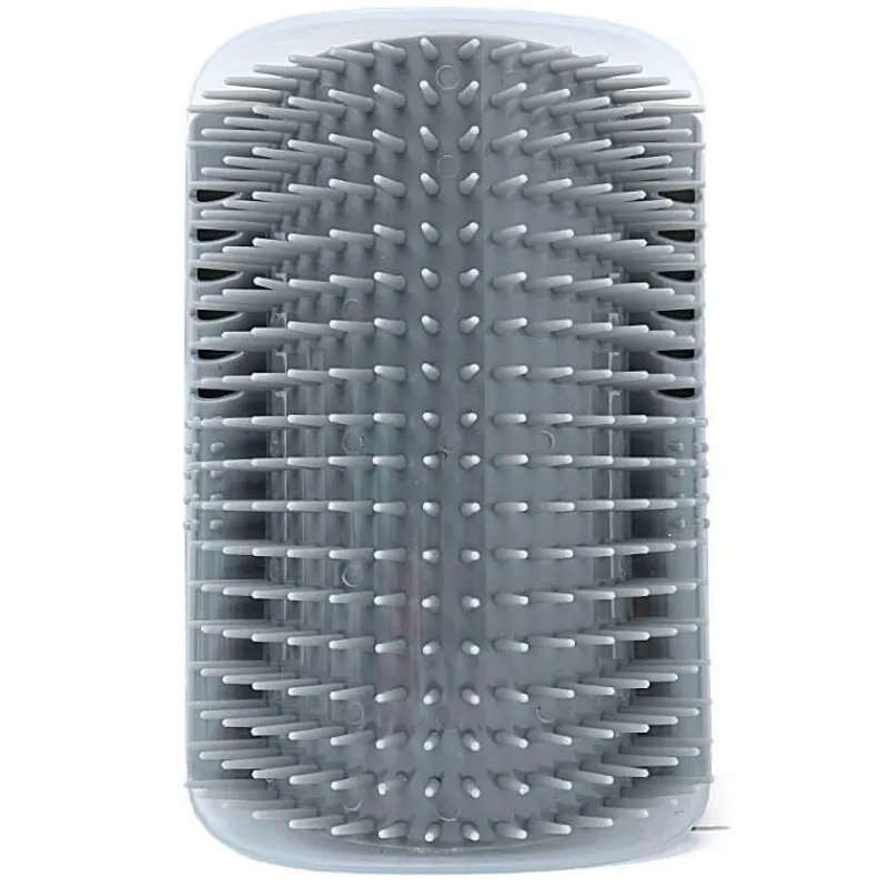 TailTrend Haustierspielzeug-Cat Corner Selbstpflegebürste mit Katzenminze für glückliche, entspannte Katzen