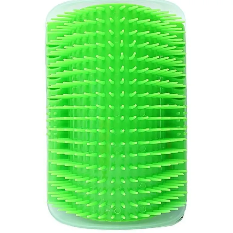 TailTrend Haustierspielzeug-Cat Corner Selbstpflegebürste mit Katzenminze für glückliche, entspannte Katzen