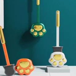 The Blissful Bath Badezimmer-Cat Paw Toilet Brush - Cute Bathroom Cleaning Tool