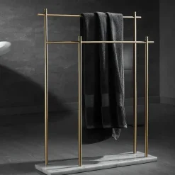 Serene Splash Badezimmer-Caterina Towel Holder - Elegant Bathroom Accessory