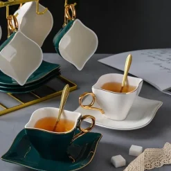 The Cozy Mug Küche & Esszimmer-Cellini Keramik-Kaffeetasse – Elegante Tasse für Kaffeeliebhaber
