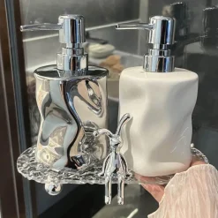 The Bath Nook Badezimmer-Ceramic Soap Dispenser - Creative Bathroom Decor