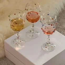 Plates u0026 More Küche & Esszimmer-Champagnergläser - Sparkling Gem Weingläser