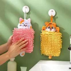 Tom Küche & Esszimmer-Chenille-Handtücher – weiche, saugfähige, umweltfreundliche Küchen- und Badetücher