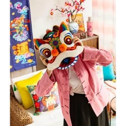 Cozy Cushions Bettzeug-Chinesische Drachenkissenbezüge - Dekorative Kissenbezüge