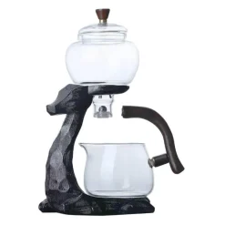 The Cozy Mug Küche & Esszimmer-Chinesische Drachenteekanne aus Keramik – Magnetisches Teeservice