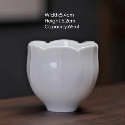 Plates u0026 More Küche & Esszimmer-Chinesisches Kung-Fu-Teetassen-Set – Blumenkeramik, Espresso-Keramik