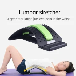 The Relaxation Nook Fitness-Gadgets|Gesundheits-Gadgets-Chiropraktisches Rückenmassagegerät – Magische Schmerzlinderungs-Stretcher