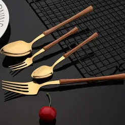 Cutlery Craft Küche & Esszimmer-Choron Edelstahl-Besteckset – Elegantes Essbesteck
