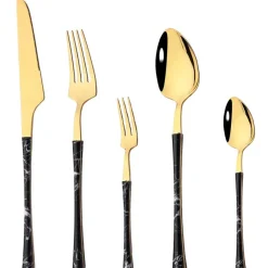 Cutlery Craft Küche & Esszimmer-Choron Edelstahl-Besteckset – Elegantes Essbesteck