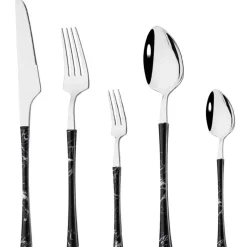 Cutlery Craft Küche & Esszimmer-Choron Edelstahl-Besteckset – Elegantes Essbesteck