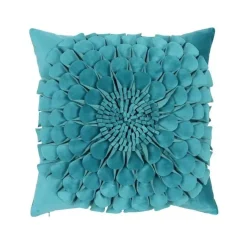 Pillow Haven Bettzeug-Chrysanthemum Patchwork Kissenbezug – Elegantes Blumendesign