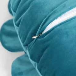 Pillow Haven Bettzeug-Chrysanthemum Patchwork Kissenbezug – Elegantes Blumendesign