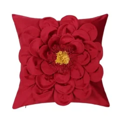 Pillow Haven Bettzeug-Chrysanthemum Patchwork Kissenbezug – Elegantes Blumendesign